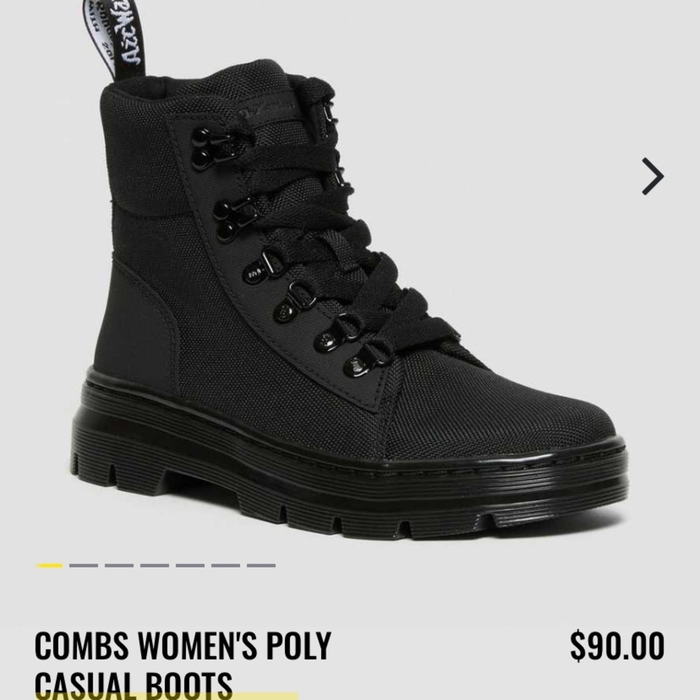 Selling these brand new never work dr martens boots($90) and insoles($10)